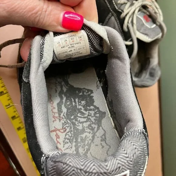 North Face Sneakers Tennis She\'s Gray Black Size 10 Like NEW North Face Sneakers Tennis She main image 3